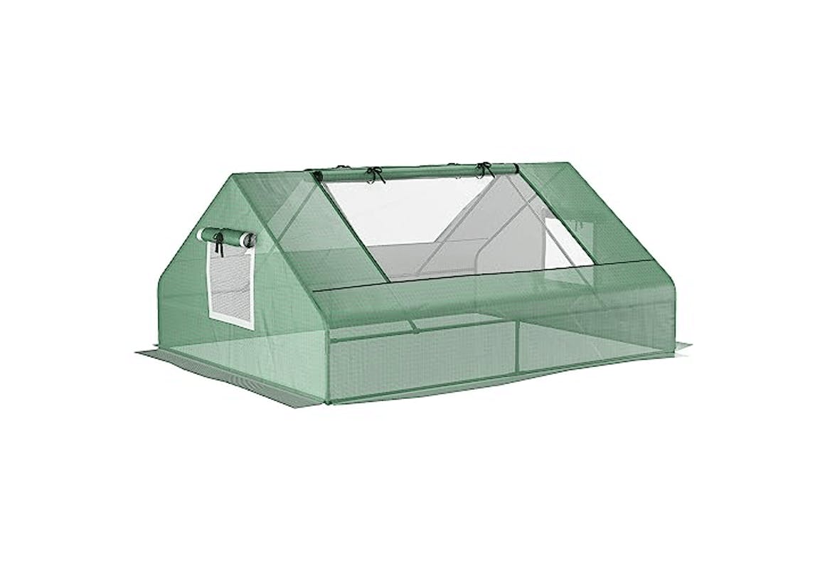 Mini Greenhouse With Zipper Windows