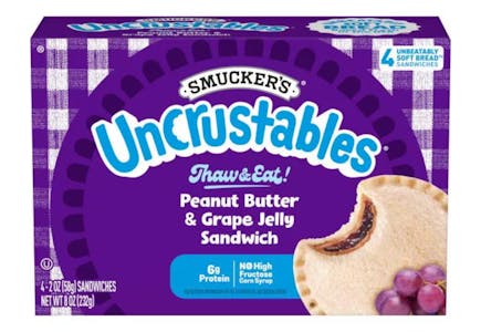2 Smucker's Uncrustables Boxes
