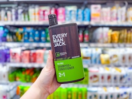 Save 40% on Every Man Jack Shampoo at Walmart — Pay $5.97 (Reg. $9.97) card image