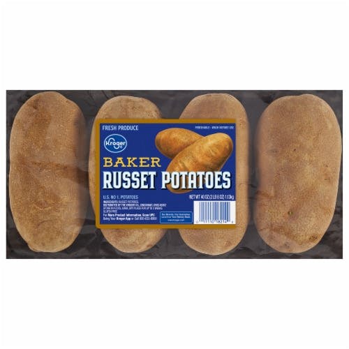 Kroger Russet Potatoes 4-Pack