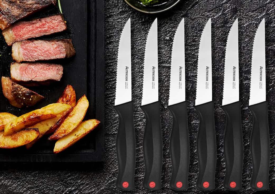 Steak Knife Set, Just $9.99 on Amazon