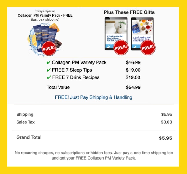 NativePath Collagen PM Sticks Cart Image