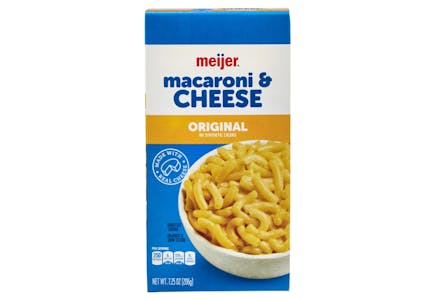 Meijer Macaroni and Cheese
