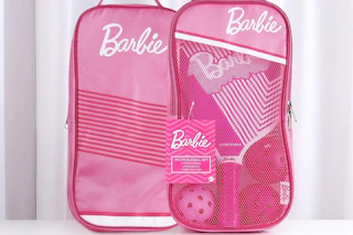 barbie pickleball set