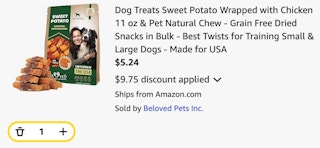 Sweet Potato Dog Treats
