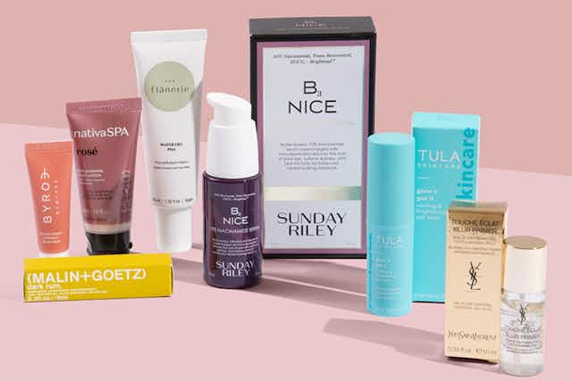 Get a $5 Allure Beauty Box for July: Sunday Riley, Tula, YSL, and More card image
