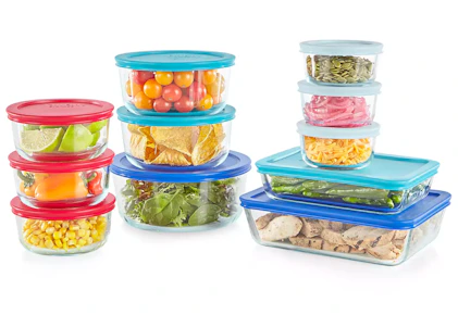 Pyrex Glass Storage Set