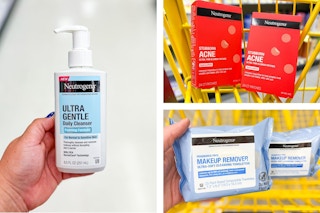 dollar general neutrogena products 3-photo collage