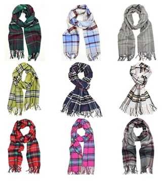 Ultra-Soft Unisex Cashmere-Feel Winter Warm Scarves 3-Pack