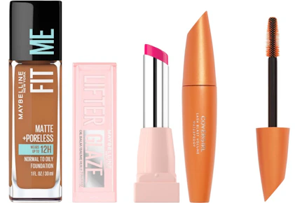 2 Maybelline + 1 Covergirl