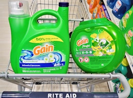 Gain Detergent, Only $11.99 Each at Rite Aid ($0.11 per Load) card image