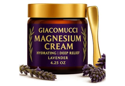 Magnesium Night Cream With Lavender