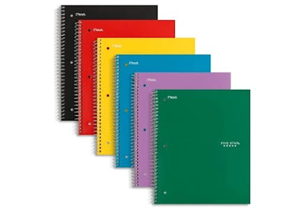 2 Five Star Spiral Notebooks