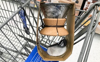 walmart bodum pour over coffee maker in cart