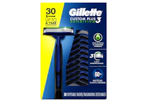 Gillette Custom Razors 30-Pack