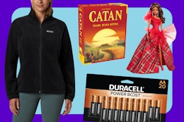 Amazon After-Christmas Clearance: Columbia, Barbie, and Storage card image