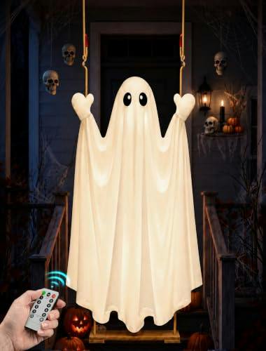 Halloween Swinging Ghost Decor