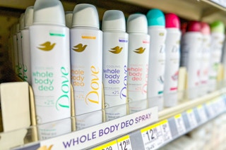 dove whole body deodorant