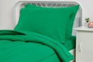 green bedding set