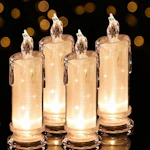 LED Flameless Candles 4-Pack