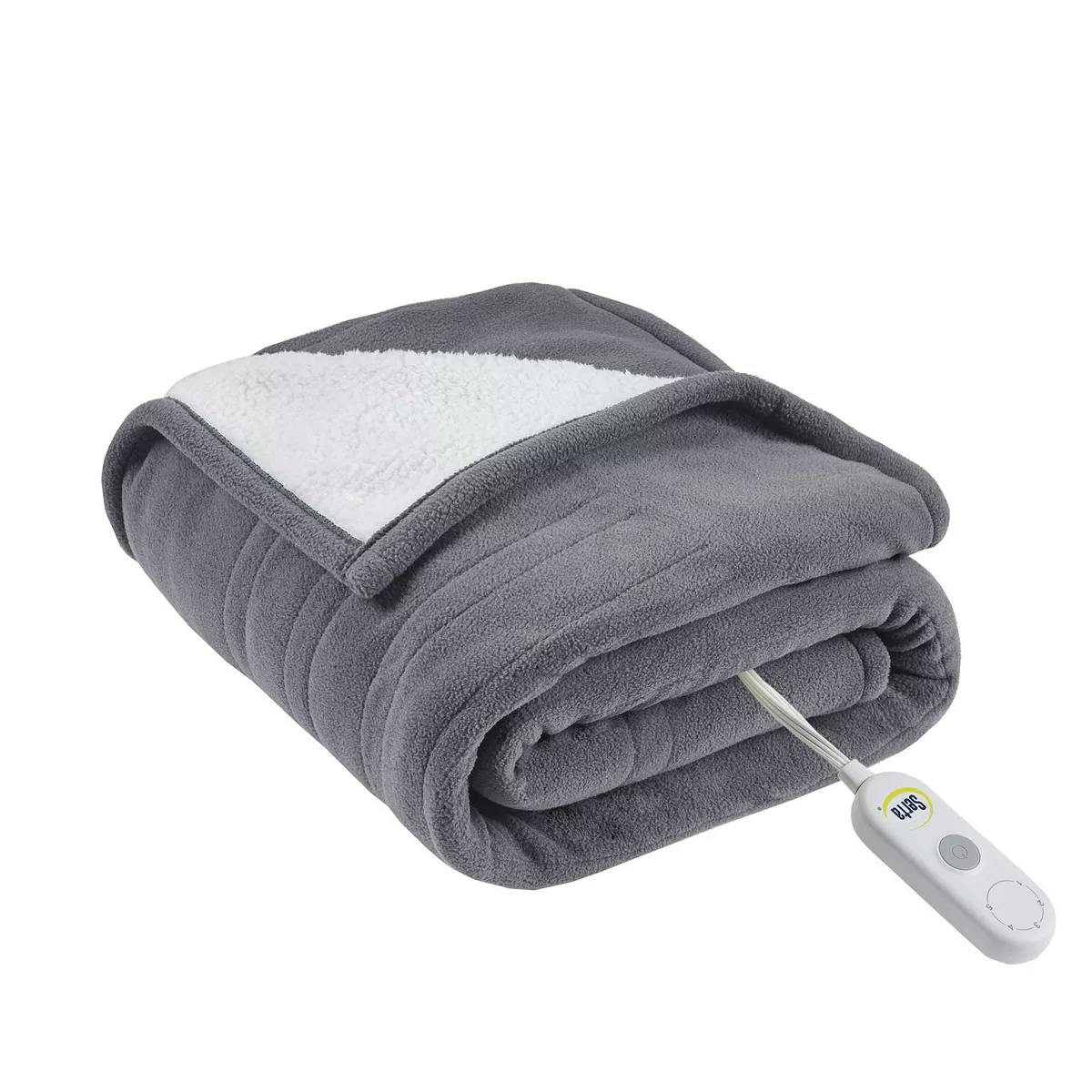 Serta Heated Throw Blanket