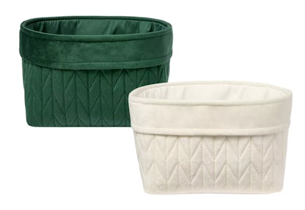 Threshold Quilted Basket