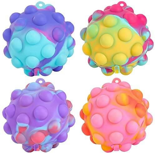 Pop Fidget Balls 4-Pack