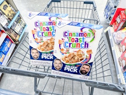 Cinnamon Toast Crunch Cereal, Only $1.49 at Walgreens card image