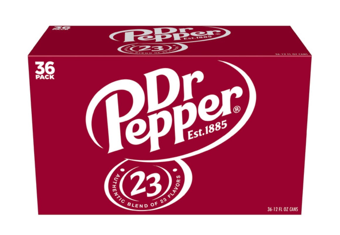 Dr Pepper Soda 36-Pack