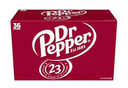 Dr Pepper Soda 36-Pack