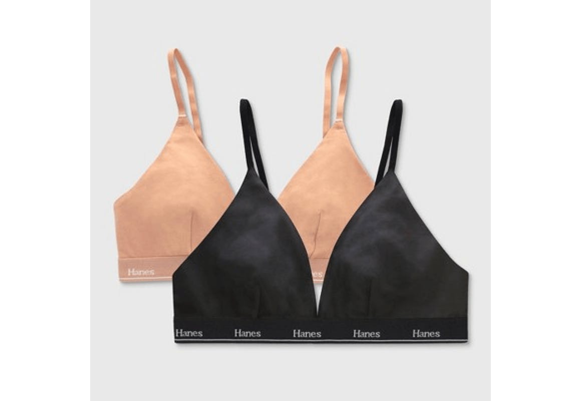  2 Hanes Women's Bralette Sets