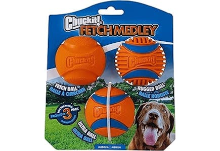 Chuckit Ball Medley Pack