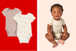 Walmart Modern Moments baby bodysuit set