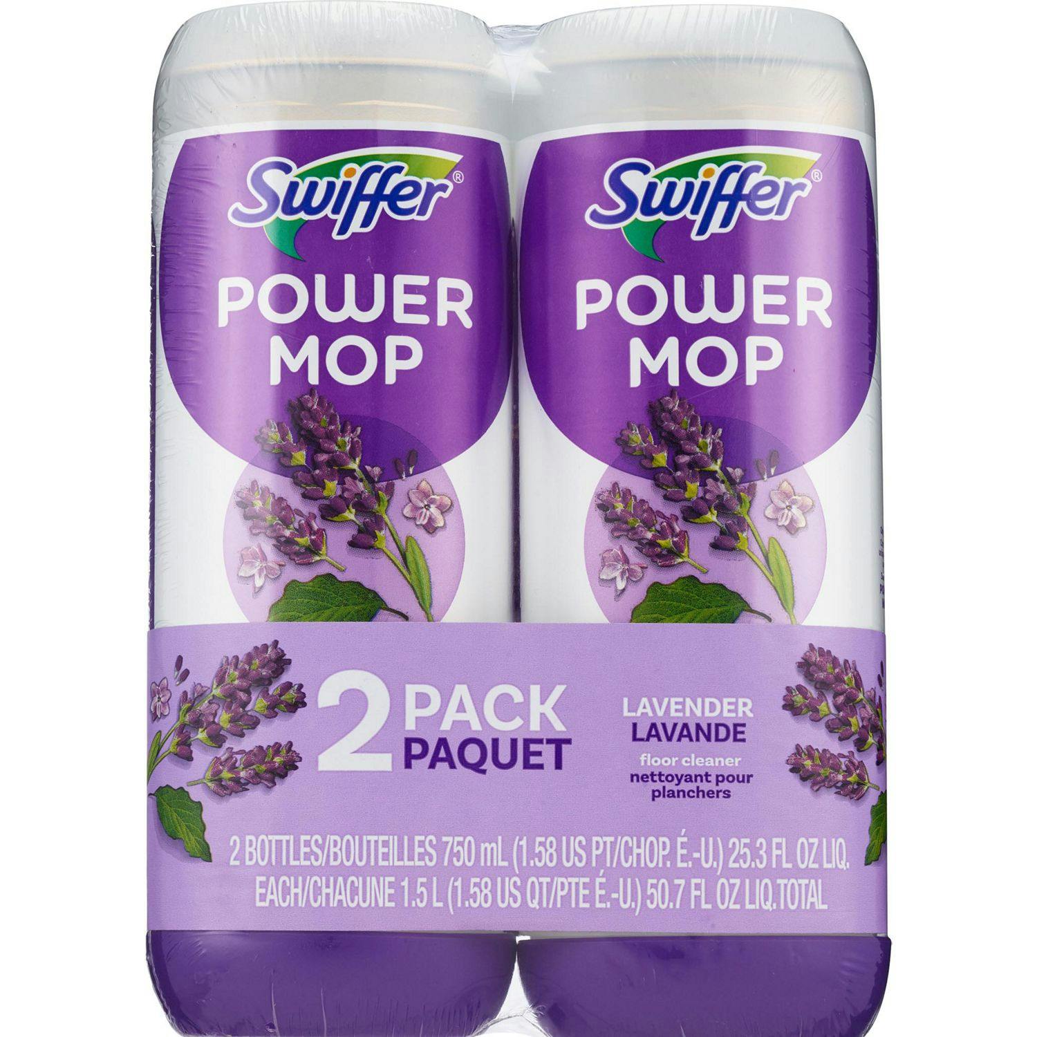 2 Swiffer PowerMop Refill 2-Packs