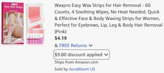 amazon-wax-strips-cart