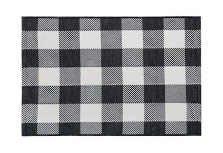 Threshold Washable Reversible Rug