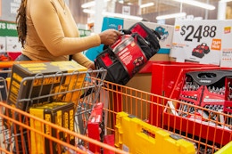 a woman shopping at home depot