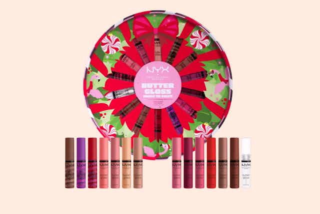 14 NYX Butter Glosses for $45 at Ulta ($84 Value) card image