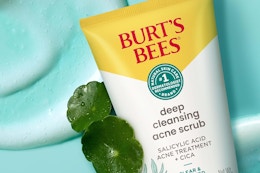 Burt’s Bees Acne Scrub, as Low as $2 on Amazon card image