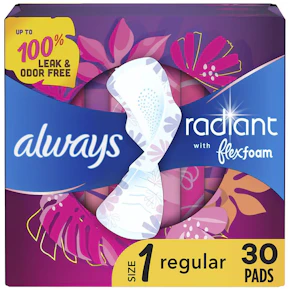3 Always Pads Boxes