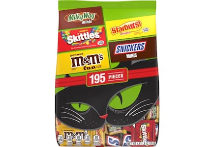 2 Mars Halloween Candy Variety Packs