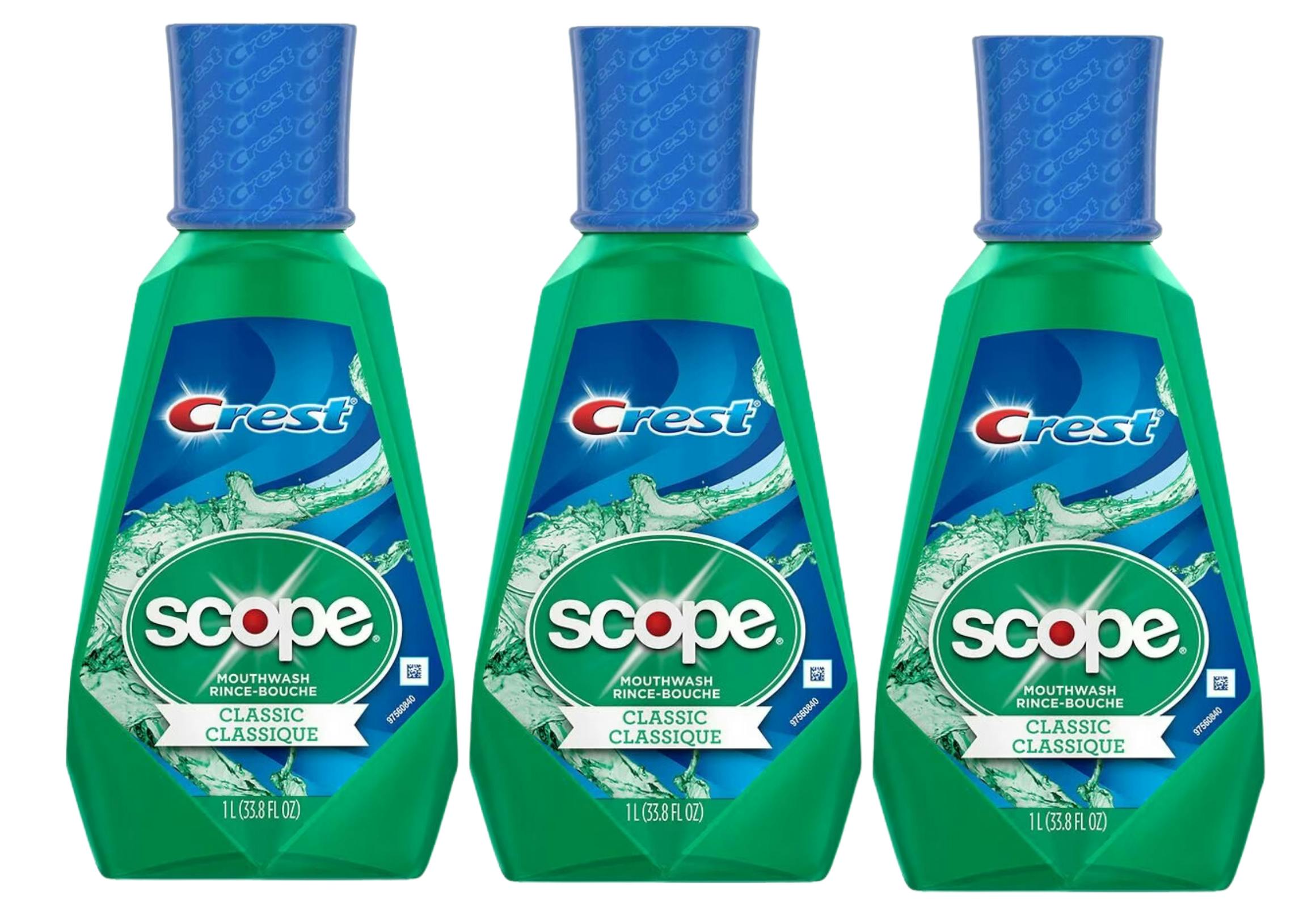 3 Crest Mouthwash