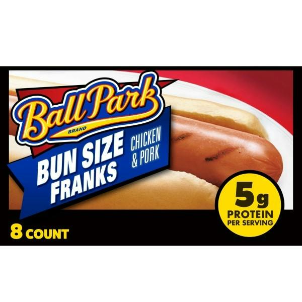 2 Ball Park Hot Dogs Packs