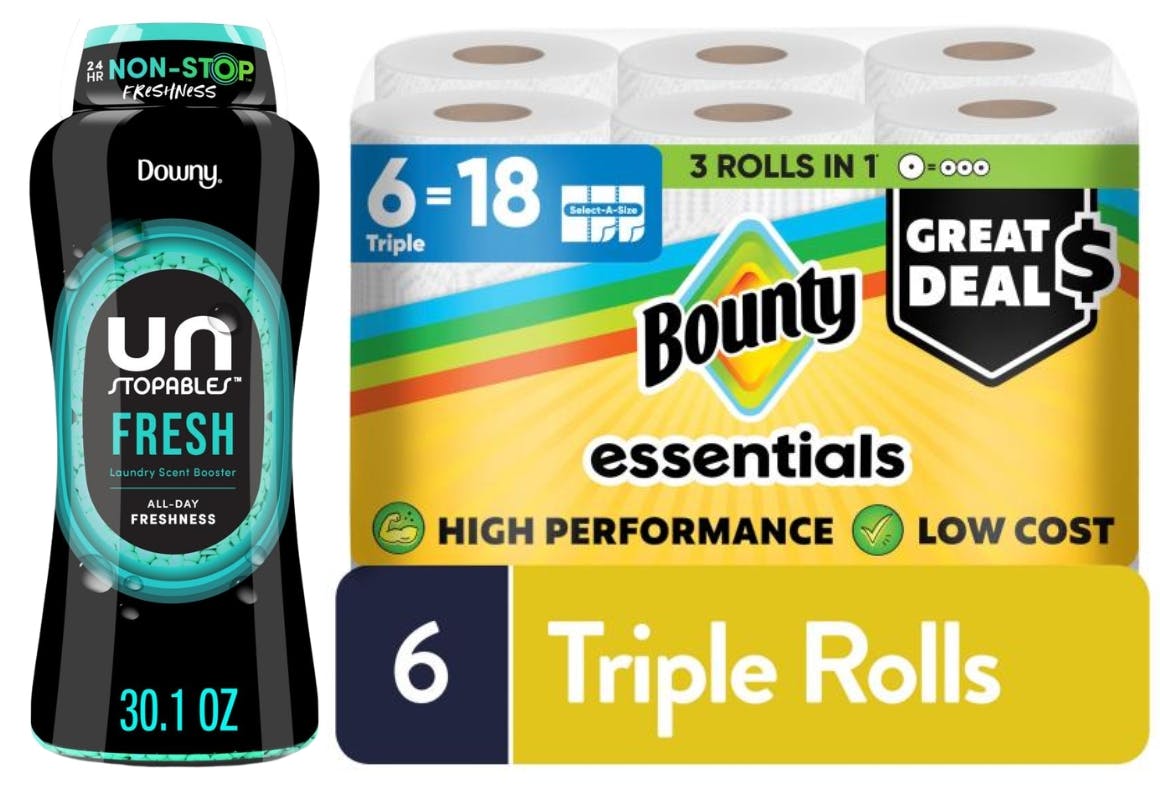 1 Downy + 1 Bounty
