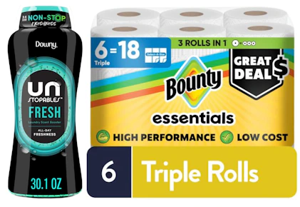 1 Downy + 1 Bounty