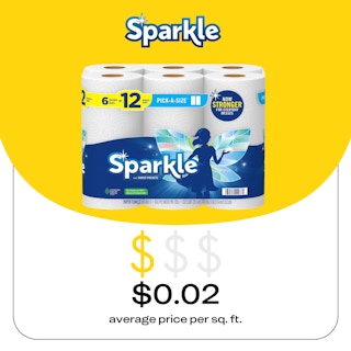 members mark paper towels average price pet square foot