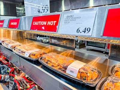 Garlic-Seasoned Party Wings, per lb