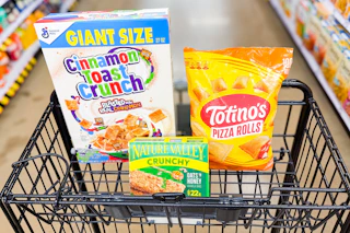 general mills products in shopping cart