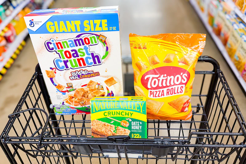 general mills products in shopping cart