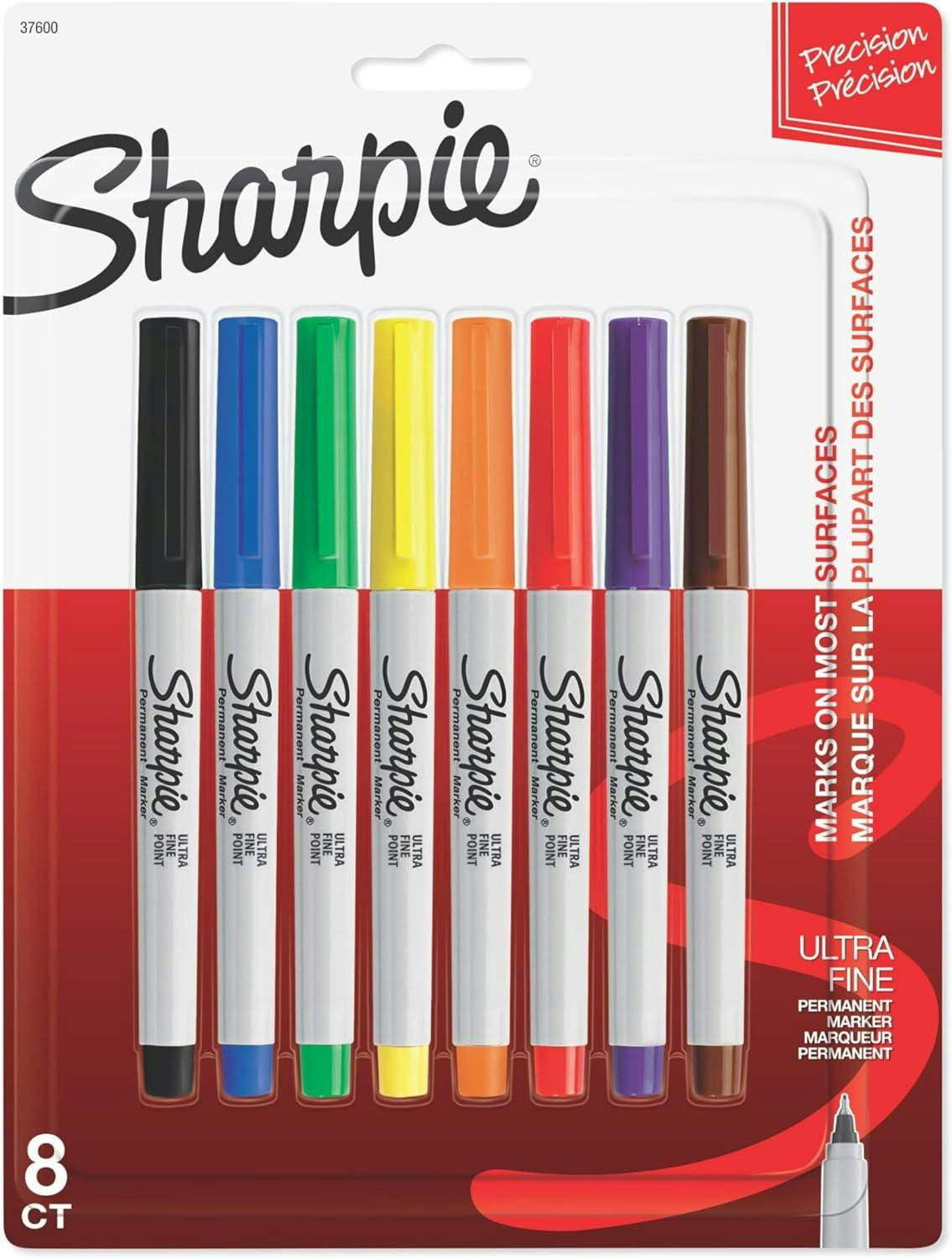 2 Sharpie Permanent Marker 8-Packs